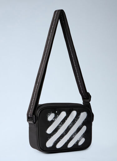 Diagonal Spray Camera Bag Off-White Diagonal Spray Camera Bag Black ofw0162021