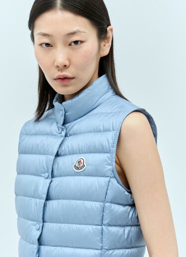 Moncler Liane Down Gilet Blue mon0253140