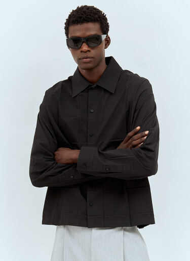 Jacquemus Les Lunettes Pilota 太阳镜  棕色 jas0158001