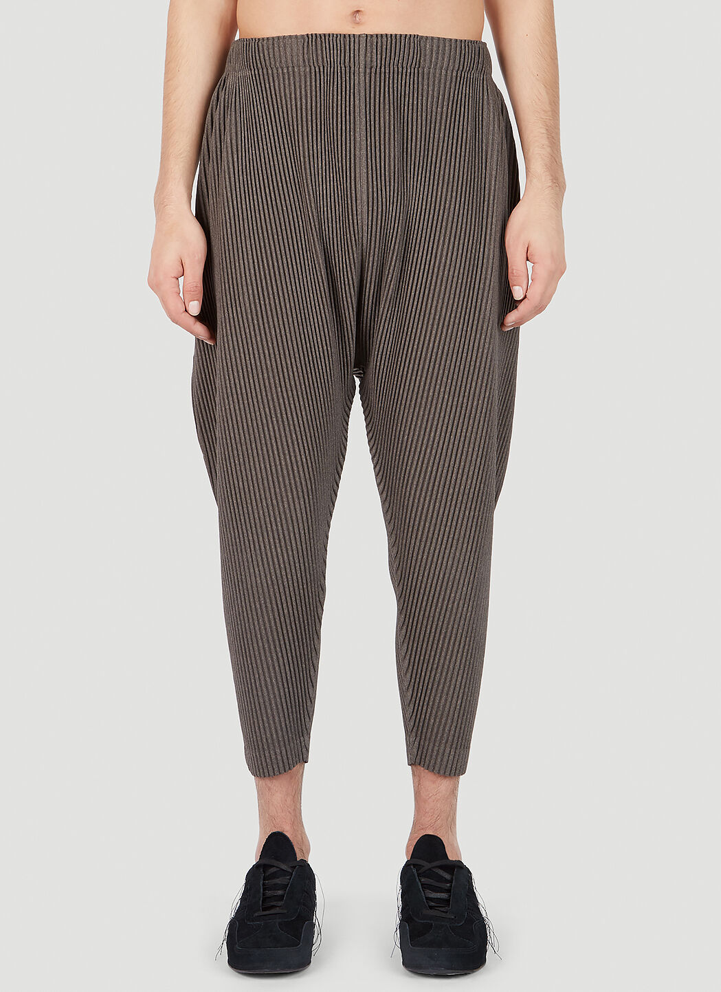 Homme Plissé Issey Miyake Pleated Tapered Pants | LN-CC