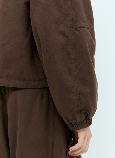 Le Blouson Trivela Utility Jacket Jacquemus Le Blouson Trivela Utility Jacket Brown jac0154002