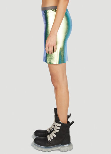 Metallic Skirt Rick Owens Metallic Skirt Green ric0251014