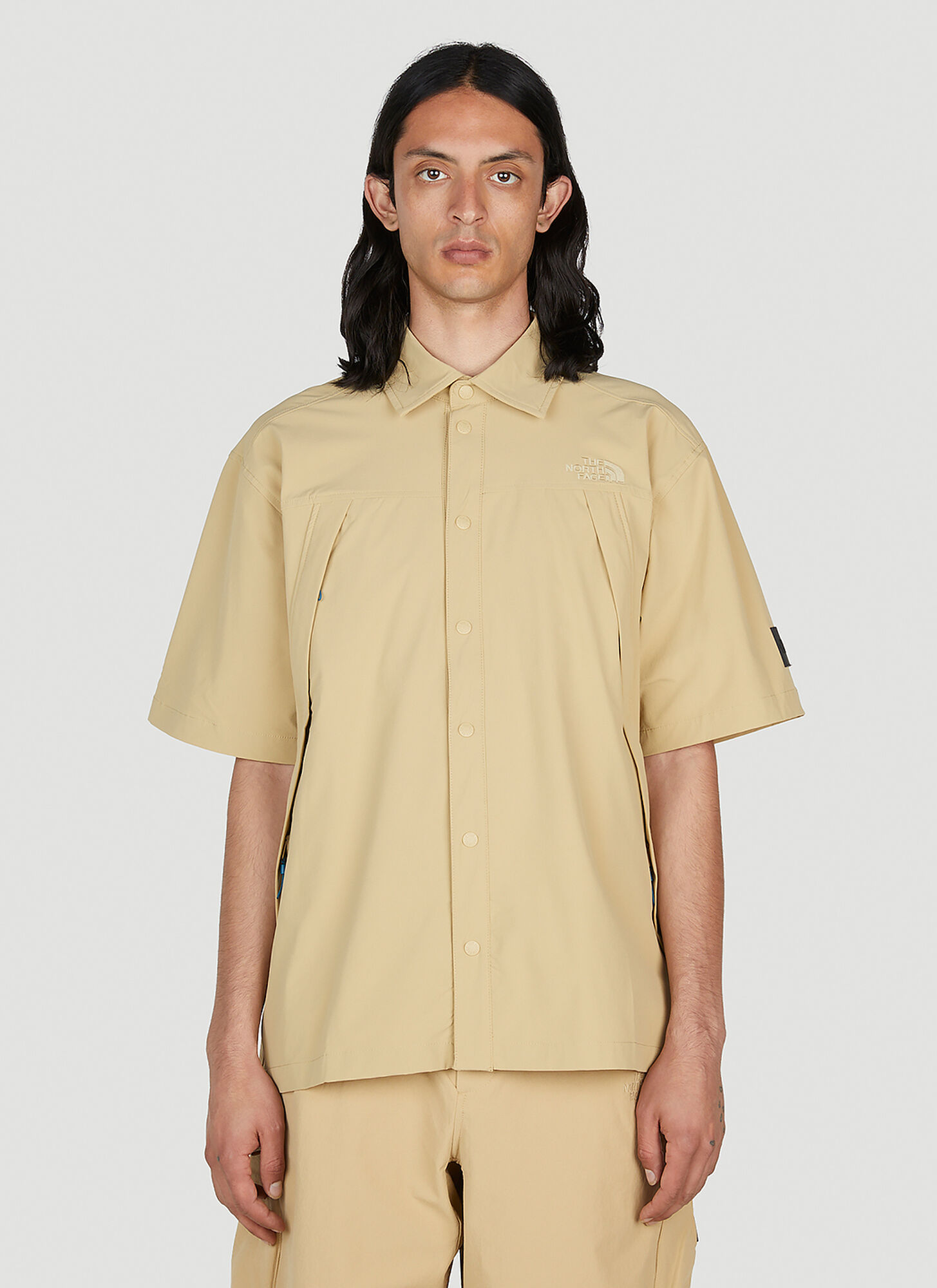 The North Face Black Series Oversized Shirt Male Beige