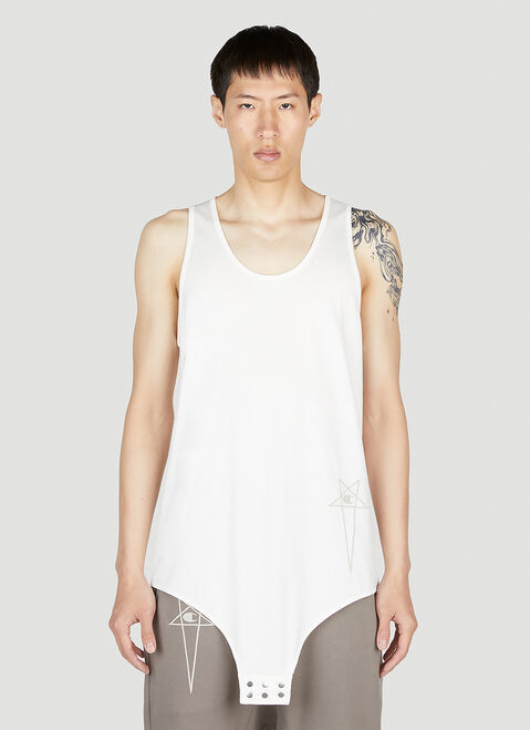 Charlie Constantinou Basketball Tank Top Blue cco0154007