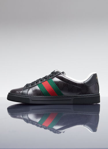Gucci GG Crystal Canvas Sneakers Black guc0154029