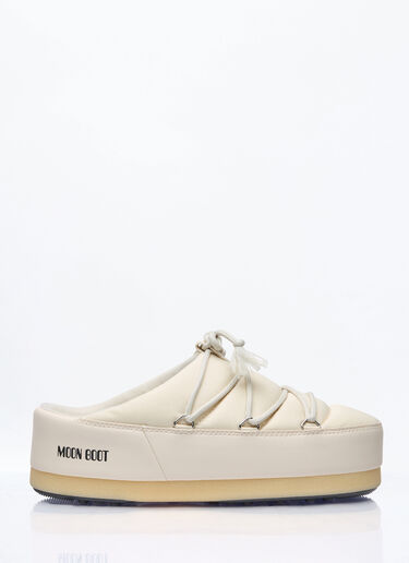 Moon Boot Evx Nylon Mules Beige mnb0358004