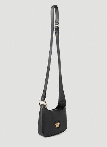 Versace La Medusa Mini Hobo Shoulder Bag Black vrs0249032