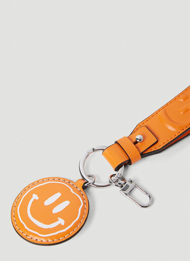GANNI Banner Handle Keychain Orange gan0252044