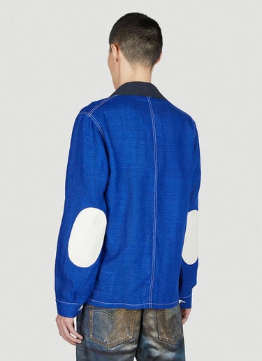 Junya Watanabe Colour Block Jacket Blue jwn0152007