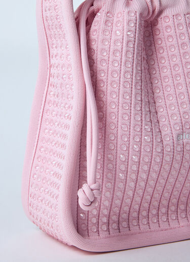 Alexander Wang Small Ryan Rhinestone Handbag Pink awg0260012