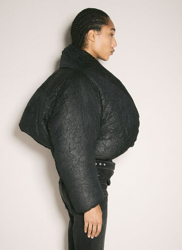 Y/Project Cropped Puffer Jacket Black ypr0258006