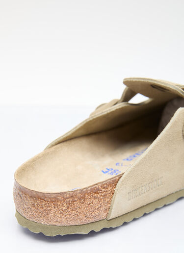Birkenstock Boston 穆勒鞋  米色 brk0156001