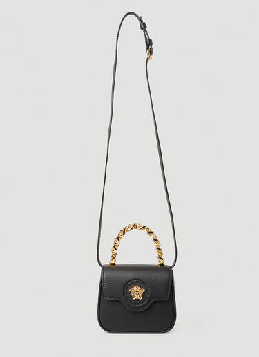 Versace La Medusa 迷你手提包 黑 vrs0249030