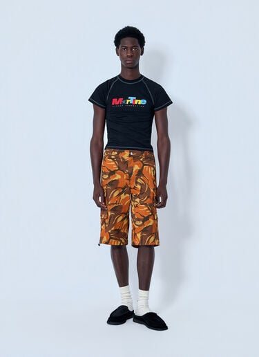 Martine Rose Logo Motif T-Shirt Black mtr0164015