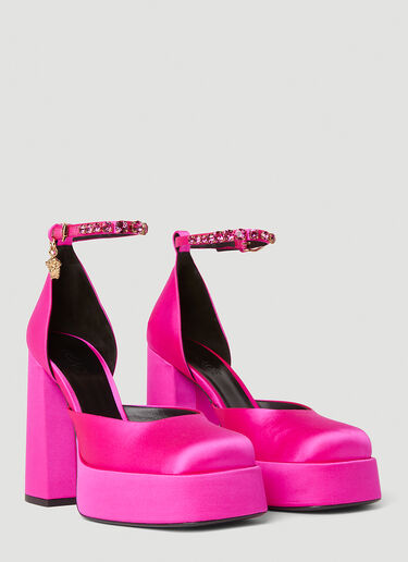 Versace Medusa アエビタス プラットフォーム ピンク vrs0251052
