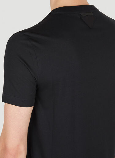 Prada Pack of Three Classic T-Shirt Black pra0149023