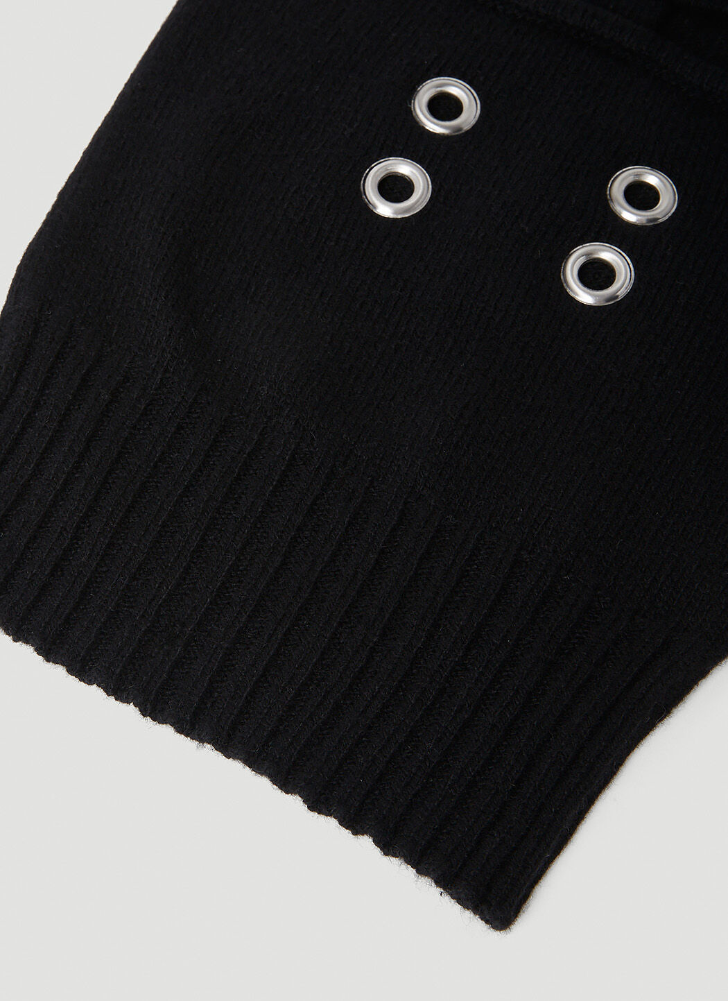 Rick Owens Men's' Knit Balaclava in Black | LN-CC®