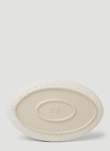 Marloe Marloe Set of Two Oval Dinner Plates Cream rlo0351003