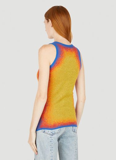 Y/Project Gradient Knit Tank Top Orange ypr0349008