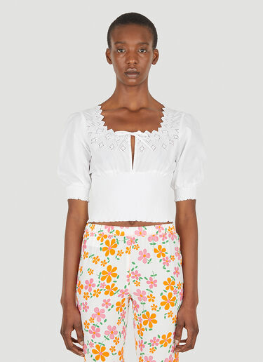 ERL Peasant Top White erl0248002