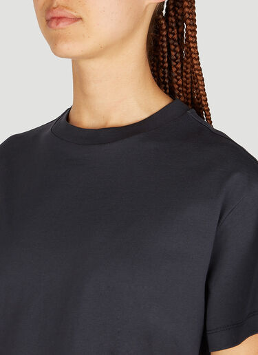 ロゴパッチTシャツ Jil Sander+ ロゴパッチTシャツ ブラック jsp0253001