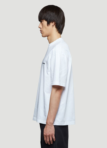 Balenciaga Logo T-Shirt White bal0143017