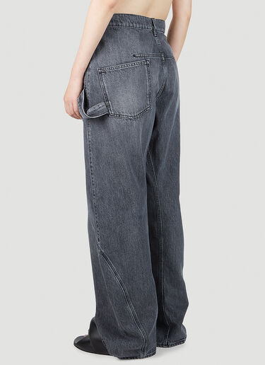 JW Anderson 扭缝工装牛仔裤 灰色 jwa0251017