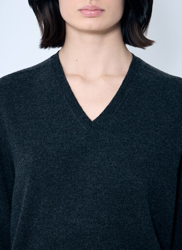 The Row Isaora Cashmere Sweater Black row0259011