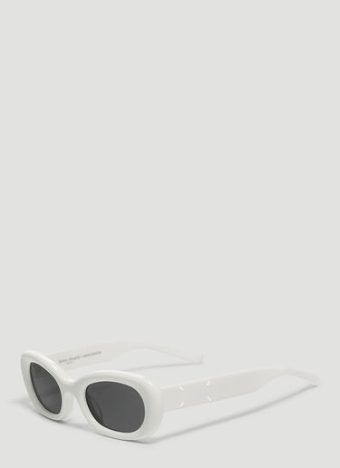 Gentle Monster x Maison Margiela MM004 Sunglasses White gtm0352004