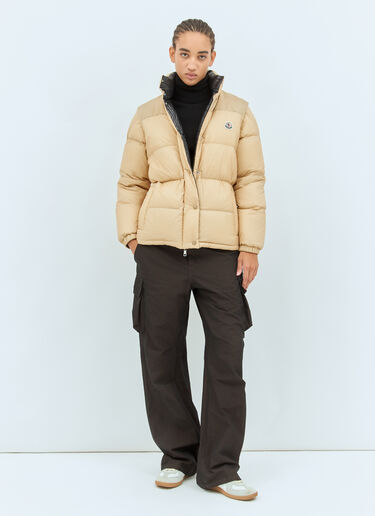 Moncler RE-ICONS Verone 双面短款羽绒服 米色 mvs0258002