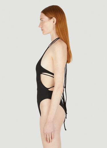 Ottolinger Strappy Knit Swimsuit Black ott0248024