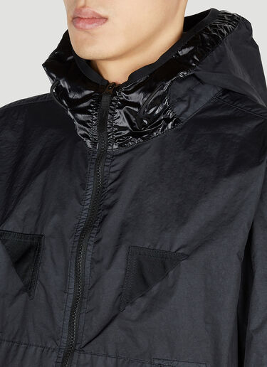 Stone Island Hooded Jacket Black sto0152019