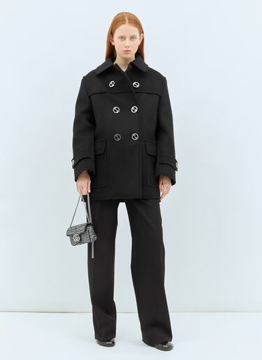 Gucci GG 슈퍼 미니 백 블랙 guc0257106
