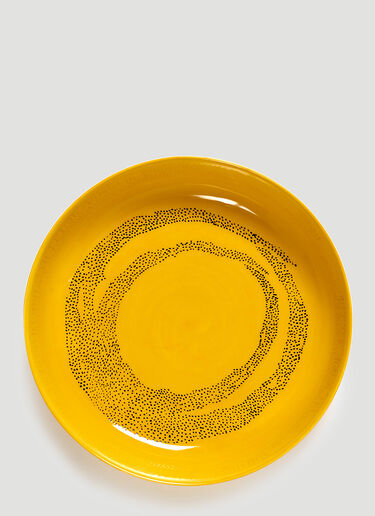 Serax Set of Two Feast Plates Yellow wps0670091