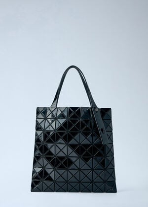 Bao Bao Issey Miyake Geometric-Pattern Tote Bag Black bao0364005