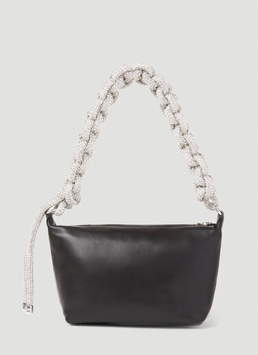 Crystal Cobra Pouch Shoulder Bag KARA Crystal Cobra Pouch Shoulder Bag Black kar0251013
