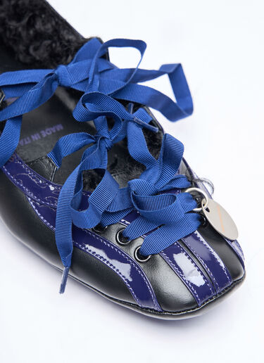 Kiko Kostadinov Lella 混合平底鞋  黑色 kko0258020