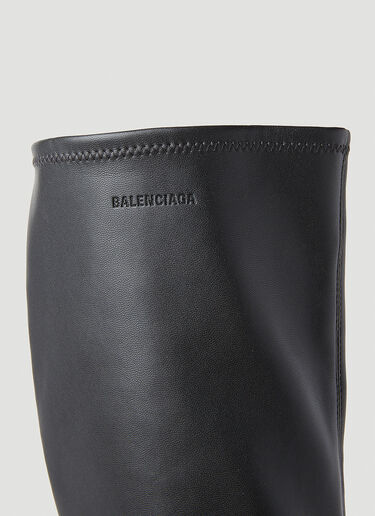Balenciaga Mallorca Heeled Boots Black bal0251062