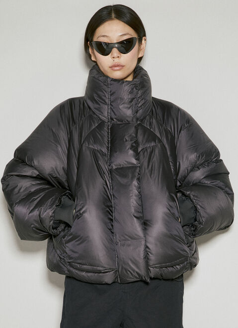 Entire Studios UVR Puffer Down Jacket Black ent0253019