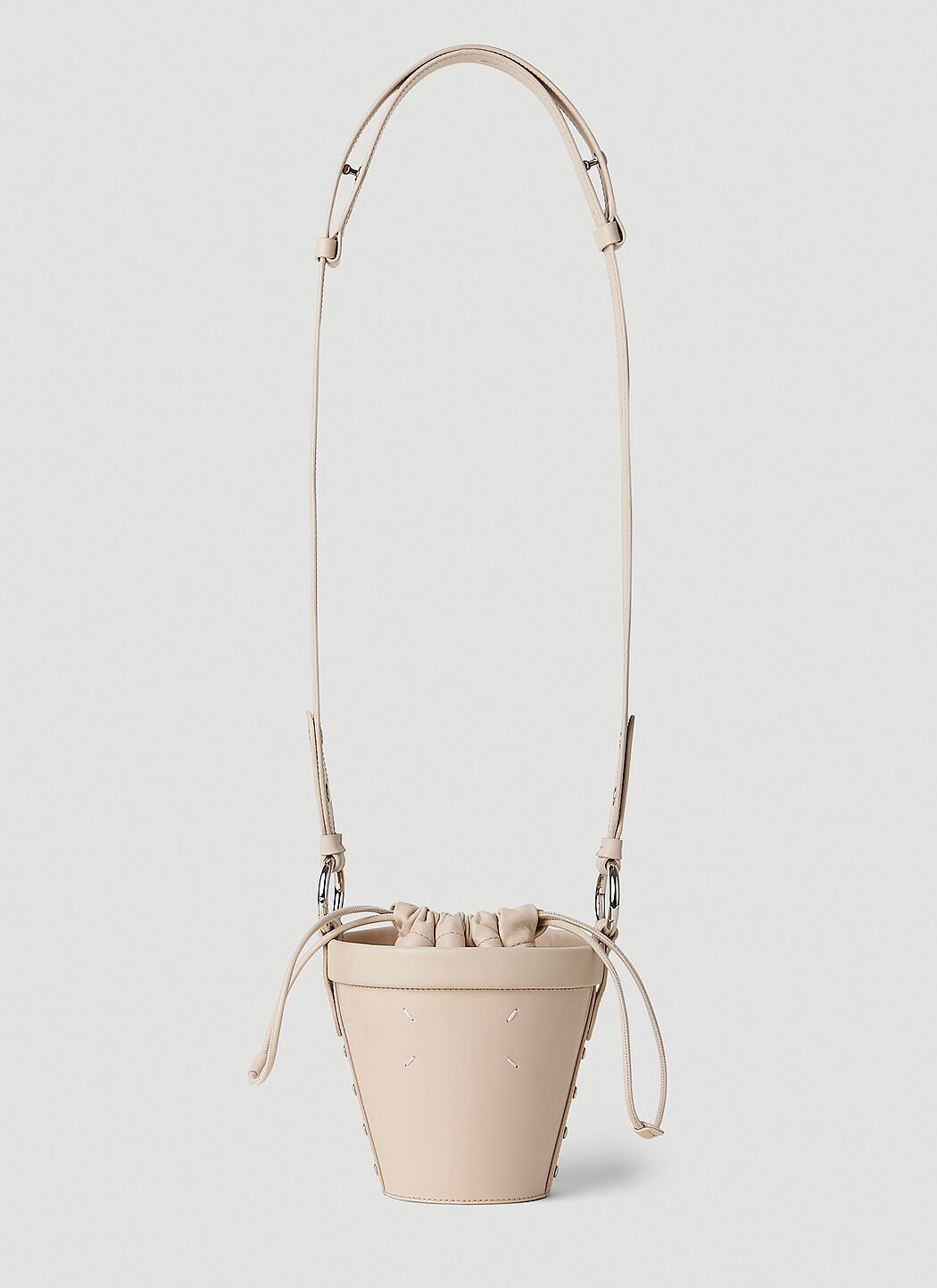 Maison Margiela Fire Bucket Shoulder Bag in Beige LN CC