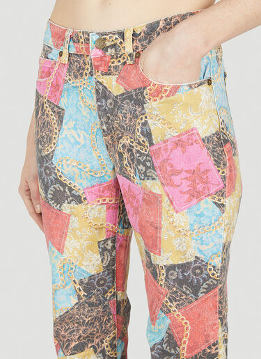 LN-CC® - Guess USA: Printed Flared Jeans - Multicolour Guess USA Printed Flared Jeans Multicolour gue0252015