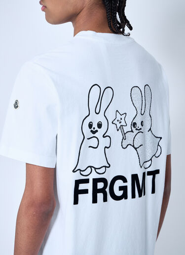 Moncler x FRGMT Hiroshi Fujiwara Logo Motif T-Shirt White mfr0160056