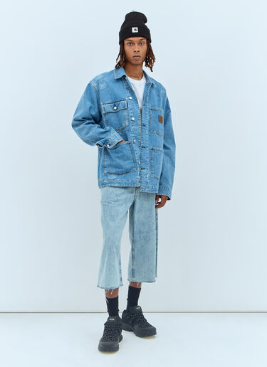 Carhartt WIP Stamp Denim Jacket Blue wip0157002