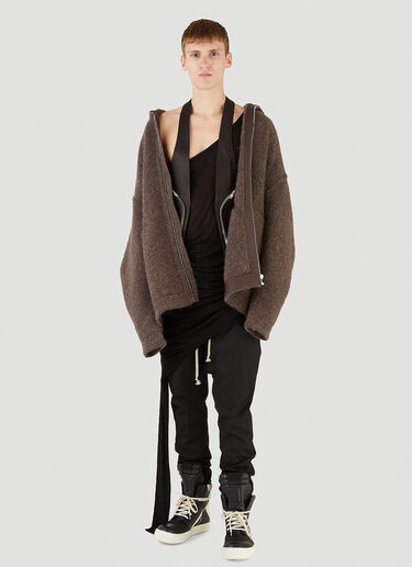Rick Owens 抽绳长裤 黑 ric0145013
