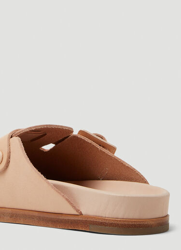 Hender Scheme Manual Industrial Mules Pink hes0348019