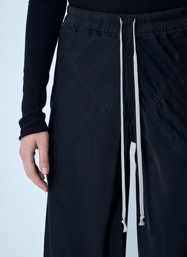 斜裁抽绳长裤  Rick Owens 斜裁抽绳长裤  黑色 ric0261010