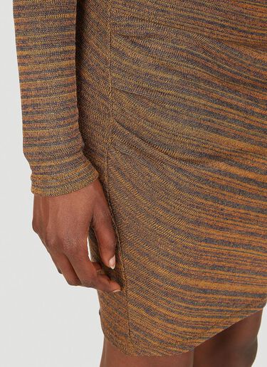 Isabel Marant Étoile Jyoti Mini Dress Brown ibe0249009