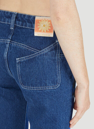 Paula Canovas del Vas Printed Jeans Blue pcd0248004