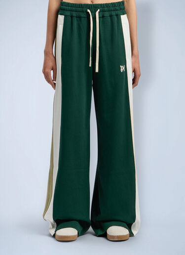 Monogram Track Pants Palm Angels Monogram Track Pants Dark Green pma0262114