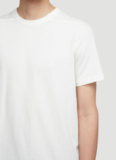 Rick Owens Basic Short Sleeve T-Shirt White ric0147016